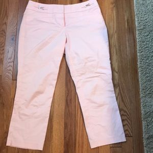 New York & Company Pink cropped Pants